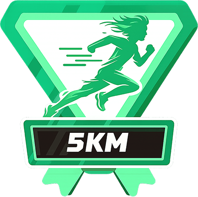 5K marathon badge